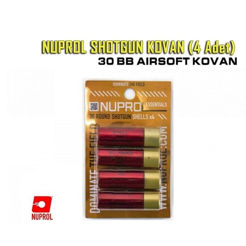 NUPROL SHOTGUN SARJOR SHELL PACK 4 ADET
