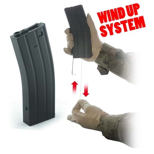 AIRSOFT İPLİ ŞARJÖR M4 M16 FLASH MAGAZINE nuprol