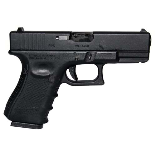WE GLOCK G19 GEN4 GBB BLACK AIRSOFT