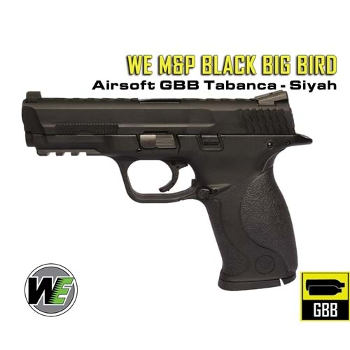 WE MP BIG BIRD BLACK AIRSOFT