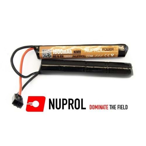 Nuprol Airsoft NiMH Pil 9.6V 1600mah Nunchunk