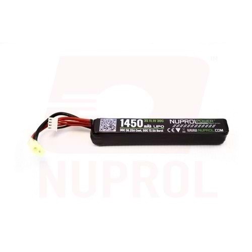 Nuprol AIRSOFT LIPO PIL 11.1V 1450MAH 30C STICK