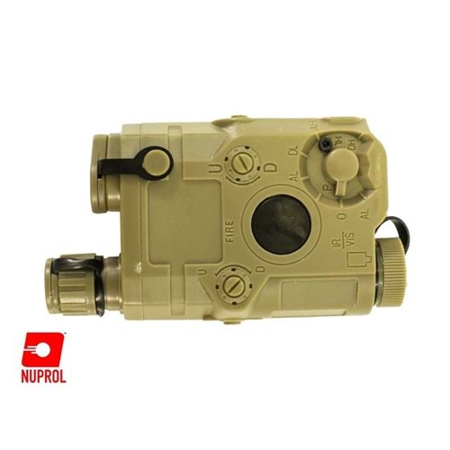 NPQ LAZER GÖRÜNÜMLÜ PIL KUTUSU BATTERY BOX - TAN PEQ