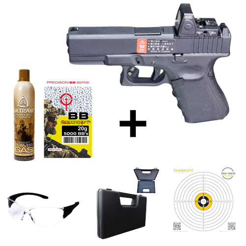 We Glock G19 GEN4 MOS Aırsoft Gbb Tabanca Seti