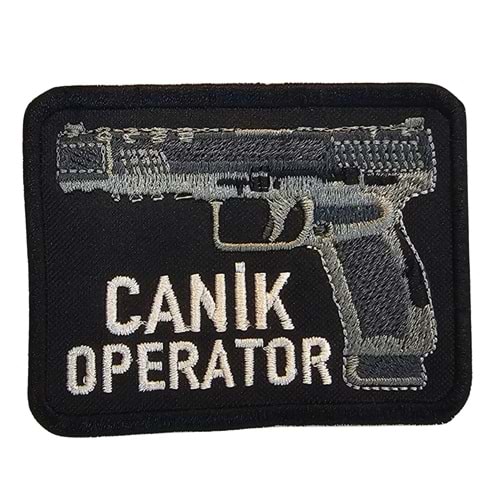 CANİK OPERATOR PATCH- SİYAH