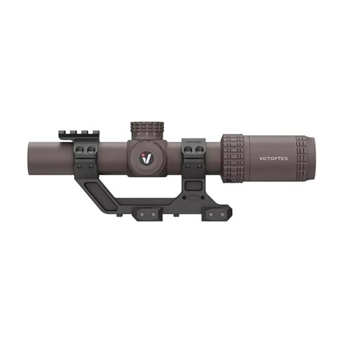 Victoptics S6 Combo Kit FDE | S6 1-6×24 LPVO SFP + Picatinny AR Mount (OPSL123)