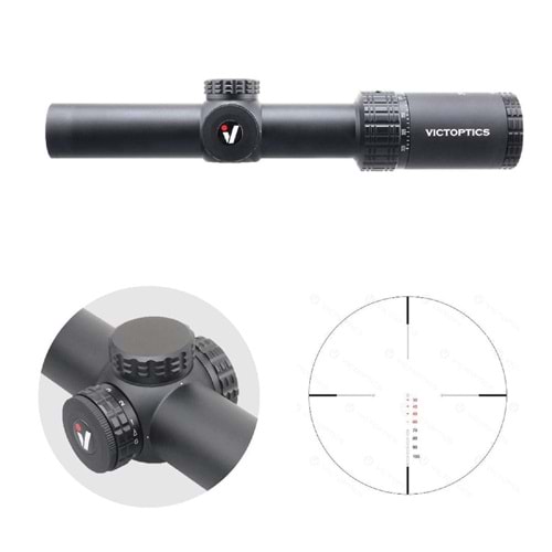 VictOptics SCB 2-5x24IR CROSSB Tüfek Dürbünü - OPSL30
