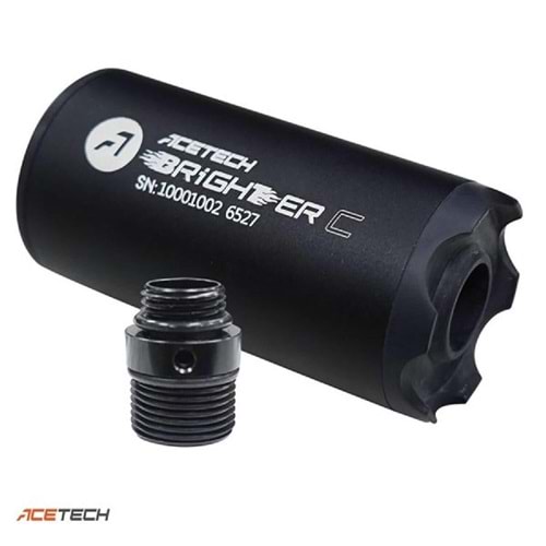 AceTech Brighter C Kompakt Şarj Edilebilir Airsoft Tracer + Tabanca Adaptör