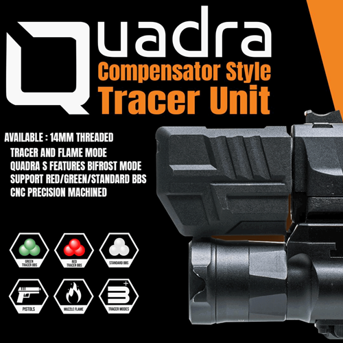 Acetech Quadra Glock HiCapa Tabanca Tracer Unitesi 14mm CCW (PAT8000-B-001)
