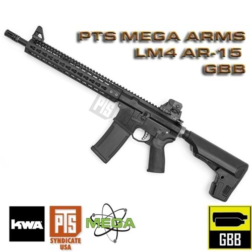 PTS MegaArms MKM LM4 AR-15 GBB Airsoft Tüfek
