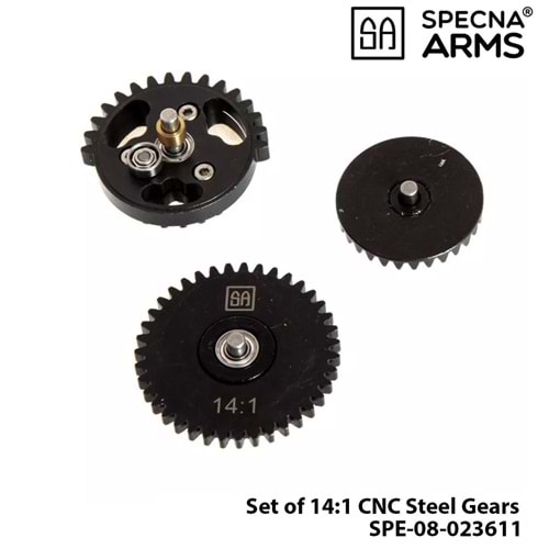 Yd.Parça [SPE-08-023611] Set of 14:1 CNC Steel Gears