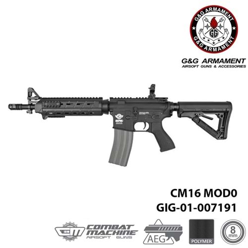 Airsoft Tüfek G&G CM16 MOD0 EGC-16P-MD0-BNB-NCM (UGR)