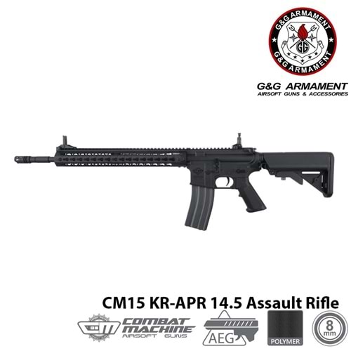 Airsoft Tüfek G&G CM15 KR-APR 14.5\'\' EGC-15P-APR-BNB-NCM (UGR)