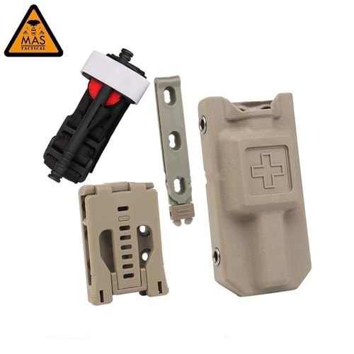 Turnike+Turnike Kılıfı Kydex Set-Tan