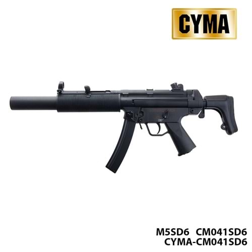 Airsoft Tüfek CYMA Mp5 SD6 CM041SD6