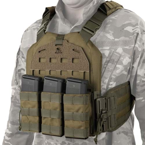 Mas Tactical® Plaka Taşıyıcı Lazer Kesim 6194 Haki