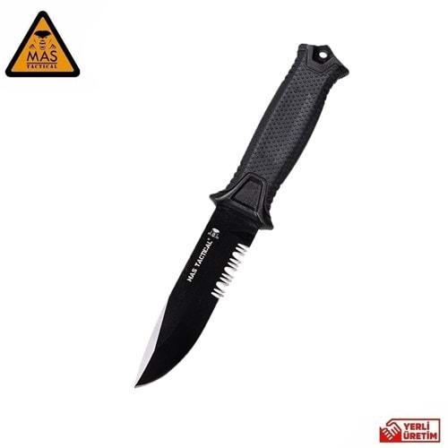 Outdoor Bıçak Testere Ağızlı Siyah