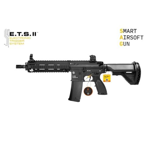 Airsoft Tüfek Evolution E-416 CQB Carbontech ETS *EC44AR-ETS*