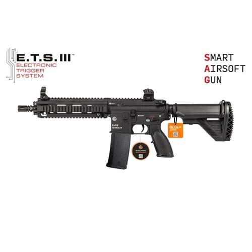 Airsoft Tüfek Evolution E-416 CQB ETS *EH17AR-ETS*
