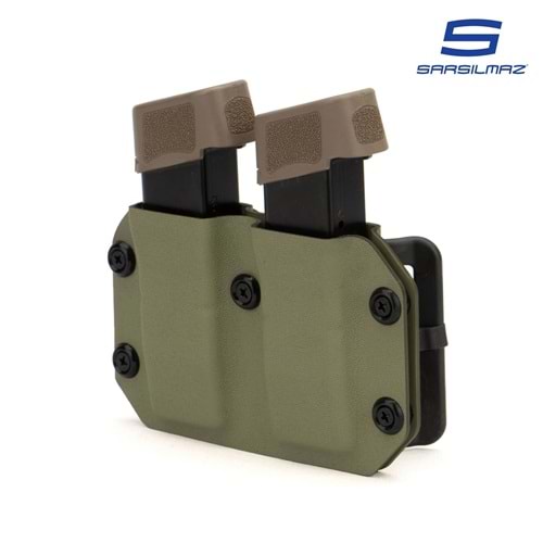 Kydex Şarjör Kılıfı 9mm Sarsılmaz Haki