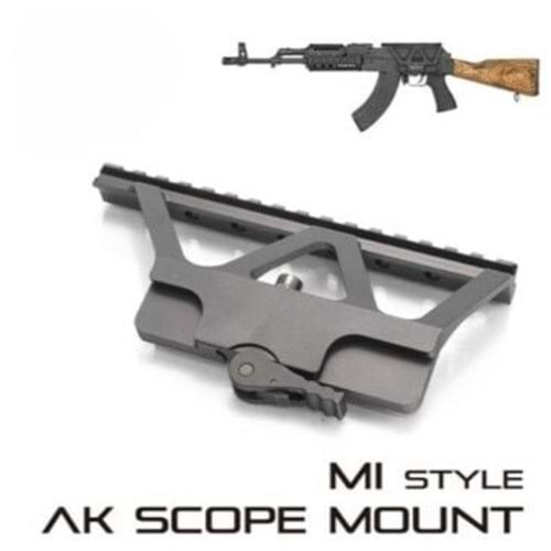 UFC MI Style AK Quick Detach Side Mount Optics Rail