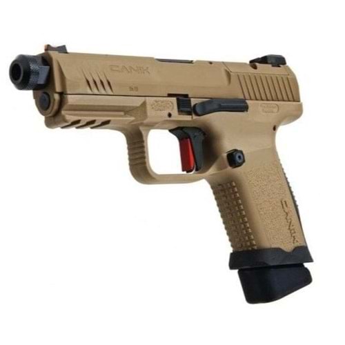 CANiK TP9 Elite Combat Green Gas Airsoft Pistol (Licensed by Cybergun) - TAN CG-PT-0026
