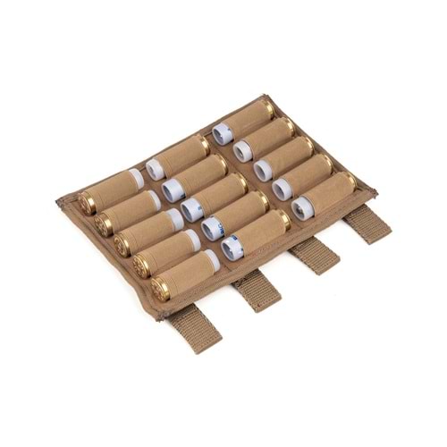 Mas Tactical® Fişeklik 12 Cal. Ön Panel Tan