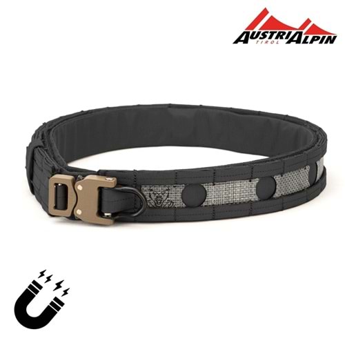 Mas Tactical® Görev Kemeri 6169 Mıknatıslı Tegris/AustriAlpin D-Tokalı 25mm Siyah
