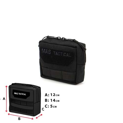 Mas Tactical® Genel Maksat Cebi Siyah S Gen2
