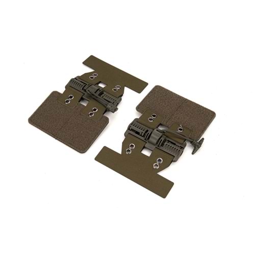 Mas Tactical® Tegris Yan Panel Hızlı Söküm Tokalı Kumaş Kaplı Haki