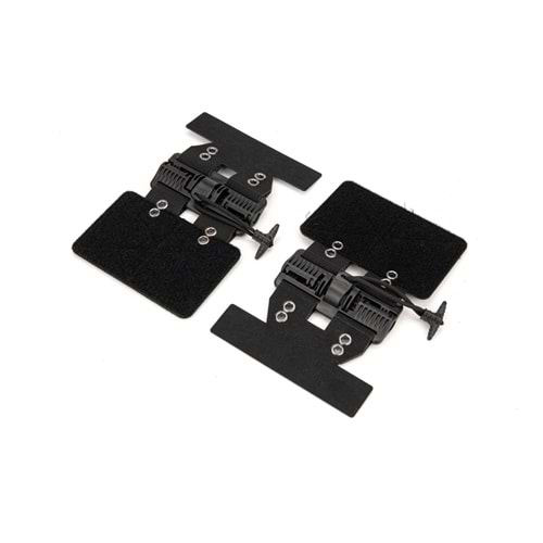 Mas Tactical® Tegris Yan Panel Hızlı Söküm Tokalı Kumaş Kaplı Siyah