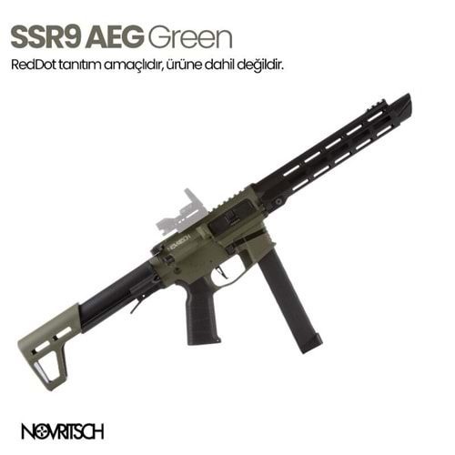 Novritsch SSR9 GREEN HAKI AEG Airsoft Tüfek SSR9 R7G15