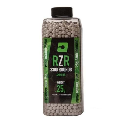 Nuprol RZR 0.25G (0,25g) AirSoft BB