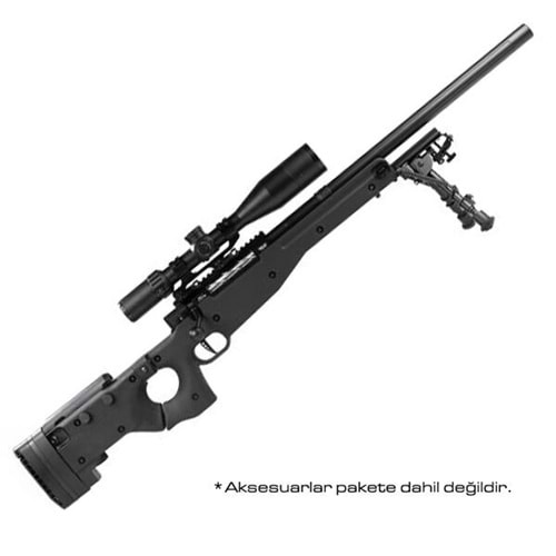 Novritsch SSG96 MK2 SIYAH M220 AIRSOFT SNIPER TUFEGI S4S40