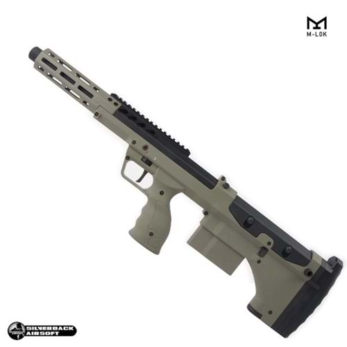 SILVERBACK SRS A2/M2 ''16inç Namlu'' Desert Tech Lisanslı SPORT Airsoft Sniper Tüfek - YEŞİL