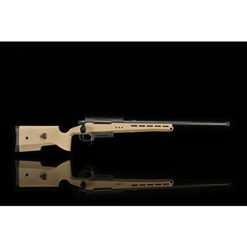 SILVERBACK TAC41P SPORT VERSION FDE BOLT ACTION AIRSOFT SNIPER TÜFEK - ÇÖL RENGİ