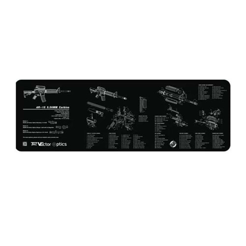 AR15 Tüfek Temizleme Servis Altlığı (Bench Mat)