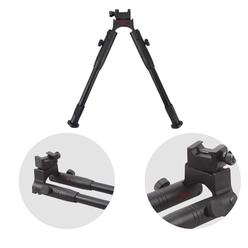 Vector Optics Universal Bipod Ayak 8-10.5incH Pikatini Ray Montajlı