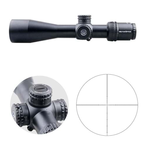 Vector Optics Veyron 4-16x44FFP Tüfek Dürbünü SCFF-22