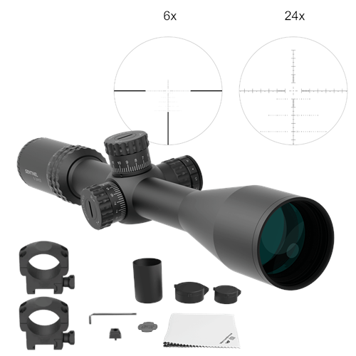 Vector Optics Sentinel 6-24x50 FFP 30 mm Tüfek Dürbünü – SCFF-57