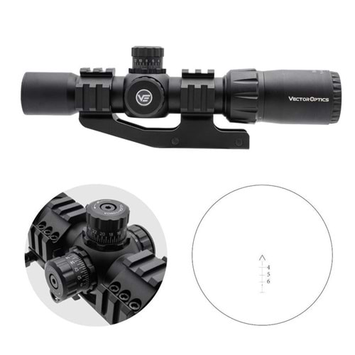 VECTOR OPTICS Mustang GENII 1-4x30 SFP Tüfek Dürbünü