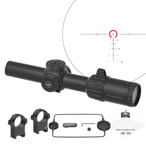 Vector Optics TAURON 1-6x24 SFP Tüfek Dürbünü - SCOC-49