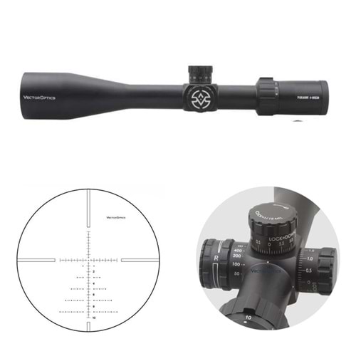 Paragon 4-20x50 Tüfek Dürbünü