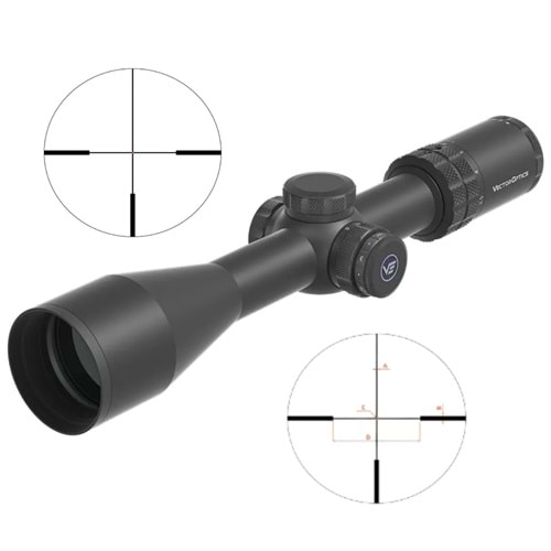 Vector Optics Grizzly 2.5-15x50i HD SFP Tüfek Dürbünü