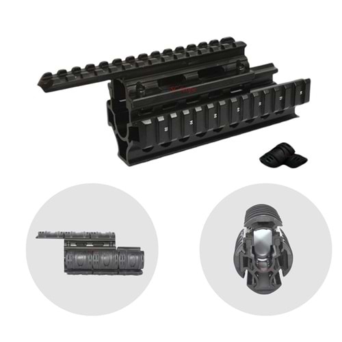 AK47 AK74 Picatinny El Kundağı RAY SISTEMLI