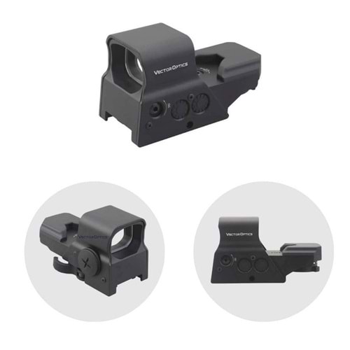 SCRD-04SI Vector Optics Omega 8 Reticle Economic Red Dot Nişangah