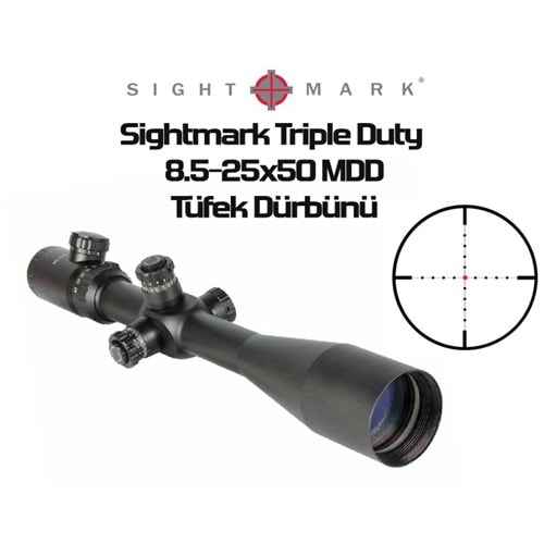 Sightmark Triple Duty 8.5-25x50 MDD Tüfek Dürbünü