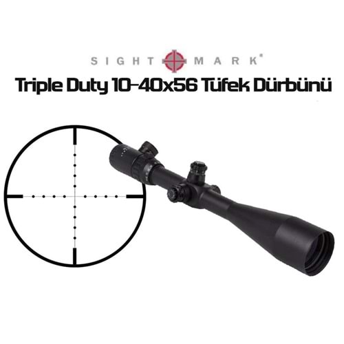 Triple Duty 10-40x56 Tüfek Dürbünü