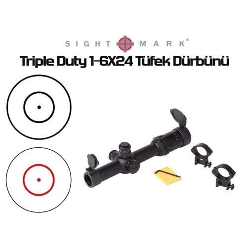 Triple Duty 1-6X24 Tüfek Dürbünü