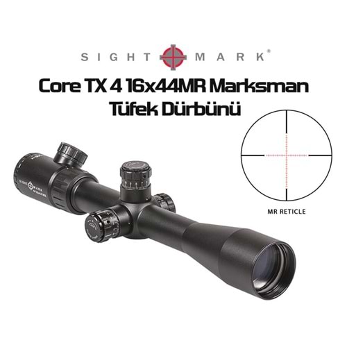 Sightmark Core TX 4-16x44MR Marksman Tüfek Dürbünü